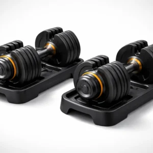 FitGear Point Adjustable Dumbbells Pair (Quick-Select) – Space-Saving Home Weights in Pakistan